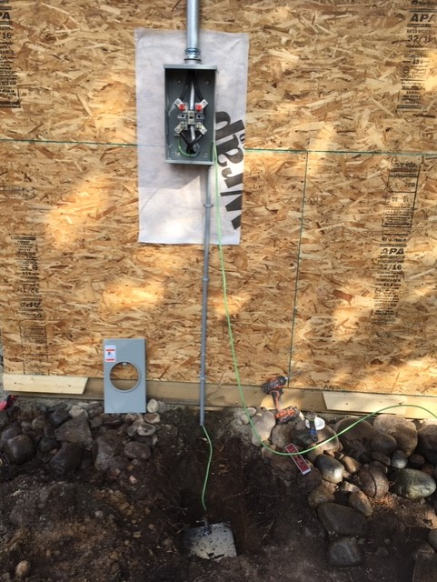 Electrical meter base